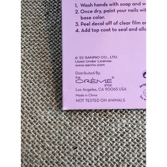 HELLO KITTY 35 Nail Decals--SET OF 2 PACKS--Sweet Tooth & Hello Kitty - Picture 8 of 9